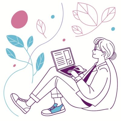 eine-patientin-liest-einen-newsletter Email Marketing für Heilberufler